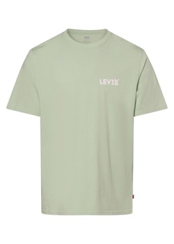 Levi's T-shirt męski Mężczyźni Bawełna seledynowy jednolity ze sklepu vangraaf w kategorii T-shirty męskie - zdjęcie 170930423