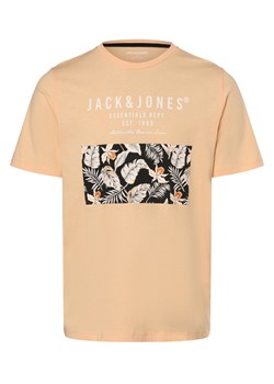 Jack & Jones Koszulka męska - JJChill Mężczyźni Bawełna morelowy nadruk ze sklepu vangraaf w kategorii T-shirty męskie - zdjęcie 170930432