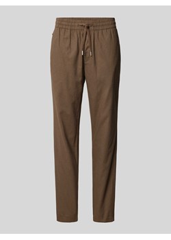 Spodnie z tunelem model ‘barton’ ze sklepu Peek&Cloppenburg  w kategorii Spodnie męskie - zdjęcie 170932202