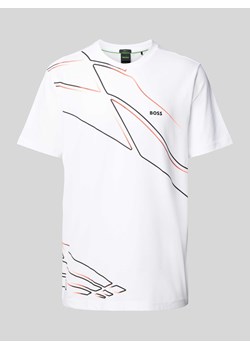 T-shirt z nadrukiem z logo ze sklepu Peek&Cloppenburg  w kategorii T-shirty męskie - zdjęcie 170932272