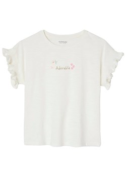 vertbaudet Koszulka w kolorze białym ze sklepu Limango Polska w kategorii Bluzki dziewczęce - zdjęcie 170935014
