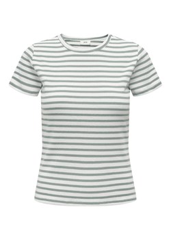 JDY Koszulka w kolorze zielono-białym ze sklepu Limango Polska w kategorii Bluzki damskie - zdjęcie 170935111
