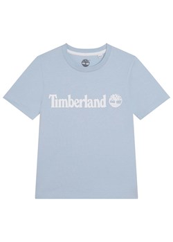 Timberland Koszulka w kolorze błękitnym ze sklepu Limango Polska w kategorii T-shirty chłopięce - zdjęcie 170935231