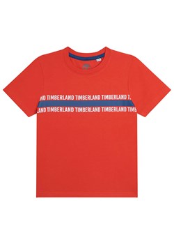 Timberland Koszulka w kolorze czerwonym ze sklepu Limango Polska w kategorii T-shirty chłopięce - zdjęcie 170935241
