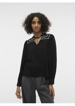 Vero Moda Bluzka w kolorze czarnym ze sklepu Limango Polska w kategorii Bluzki damskie - zdjęcie 170935472