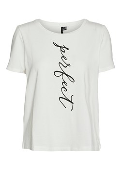 Vero Moda Koszulka w kolorze białym ze sklepu Limango Polska w kategorii Bluzki damskie - zdjęcie 170935484