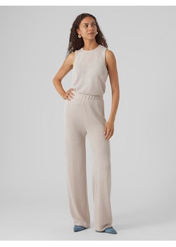 Vero Moda Spodnie w kolorze beżowym ze sklepu Limango Polska w kategorii Spodnie damskie - zdjęcie 170935541