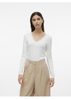 Vero Moda Koszulka w kolorze białym ze sklepu Limango Polska w kategorii Bluzki damskie - zdjęcie 170935563