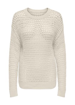 ONLY Sweter w kolorze beżowym ze sklepu Limango Polska w kategorii Swetry damskie - zdjęcie 170935742