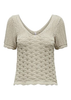 ONLY Sweter w kolorze beżowym ze sklepu Limango Polska w kategorii Swetry damskie - zdjęcie 170935834