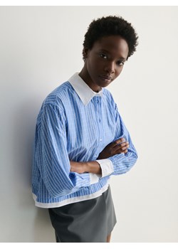 Reserved - Bawełniana koszula z kamyczkami - wielobarwny ze sklepu Reserved w kategorii Koszule damskie - zdjęcie 170937514