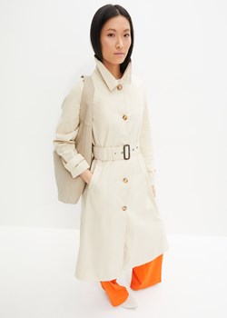 Płaszcz trencz z odpinanym kapturem ze sklepu bonprix w kategorii Płaszcze damskie - zdjęcie 170939601
