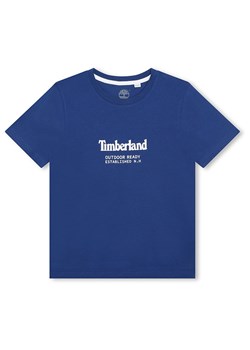 Timberland Koszulka w kolorze niebieskim ze sklepu Limango Polska w kategorii T-shirty chłopięce - zdjęcie 170942214