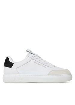Sneakersy Calvin Klein Jeans Casual Cupsole YM0YM00670 Biały ze sklepu eobuwie.pl w kategorii Buty sportowe męskie - zdjęcie 170942860