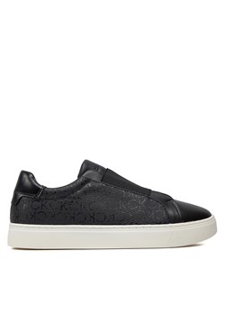 Sneakersy Calvin Klein Cupsole Slip On Epi Mono HW0HW02030 Czarny ze sklepu eobuwie.pl w kategorii Buty sportowe damskie - zdjęcie 170943012