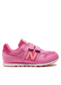 Sneakersy New Balance PV500FPP Signal Pink ze sklepu eobuwie.pl w kategorii Buty sportowe dziecięce - zdjęcie 170943063