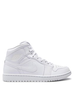 Sneakersy Nike Air Jordan 1 Mid 554724 136 Biały ze sklepu eobuwie.pl w kategorii Buty sportowe męskie - zdjęcie 170943094