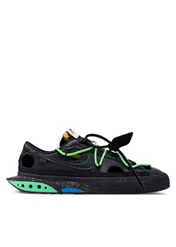 Sneakersy Nike Blazer Low'77 / OW DH7863 001 Czarny ze sklepu eobuwie.pl w kategorii Buty sportowe męskie - zdjęcie 170943254