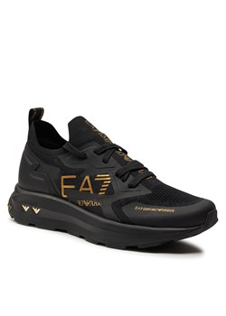 Sneakersy EA7 Emporio Armani X8X113 XK269 M701 Triple Black/Gold ze sklepu eobuwie.pl w kategorii Buty sportowe męskie - zdjęcie 170943541