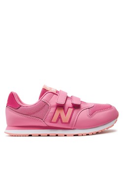 Sneakersy New Balance GV500FPP Signal Pink ze sklepu eobuwie.pl w kategorii Buty sportowe dziecięce - zdjęcie 170943724