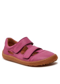 Sandały Froddo Barefoot Sandal G3150266-7 D Fuxia ze sklepu eobuwie.pl w kategorii Półbuty dziecięce - zdjęcie 170943921