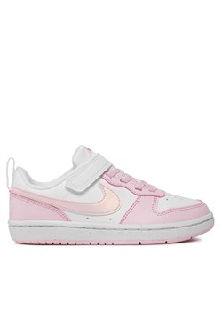 Sneakersy Nike Court Borough Low Recraft (PS) DV5457 105 Różowy ze sklepu eobuwie.pl w kategorii Buty sportowe dziecięce - zdjęcie 170943922