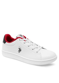 Sneakersy U.S. Polo Assn. TRACE001 Biały ze sklepu eobuwie.pl w kategorii Buty sportowe dziecięce - zdjęcie 170944030