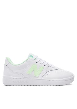 Sneakersy New Balance BBW80WMG White/Green ze sklepu eobuwie.pl w kategorii Buty sportowe damskie - zdjęcie 170944070