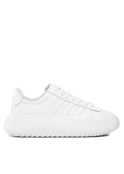 Sneakersy adidas Grand Court Platform IE1089 Biały ze sklepu eobuwie.pl w kategorii Buty sportowe damskie - zdjęcie 170944230
