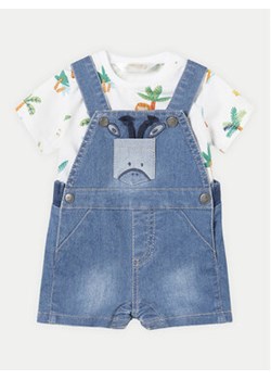 Mayoral Komplet t-shirt i ogrodniczki 1624 Kolorowy Regular Fit ze sklepu MODIVO w kategorii Komplety niemowlęce - zdjęcie 170945024