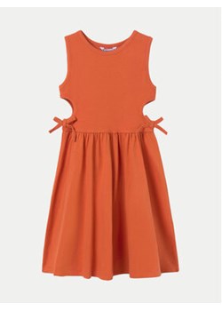 Mayoral Sukienka letnia 6965 Pomarańczowy Regular Fit ze sklepu MODIVO w kategorii Sukienki dziewczęce - zdjęcie 170945051