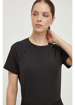 Helly Hansen t-shirt sportowy Tech kolor czarny ze sklepu ANSWEAR.com w kategorii Bluzki damskie - zdjęcie 170945131
