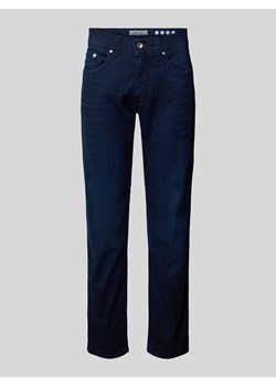 Jeansy o kroju tapered fit z 5 kieszeniami model ‘Lyon’ ze sklepu Peek&Cloppenburg  w kategorii Jeansy męskie - zdjęcie 170946923