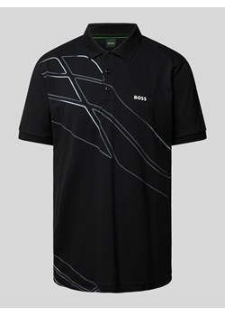 Koszulka polo z wyhaftowanym logo model ‘Paddy’ ze sklepu Peek&Cloppenburg  w kategorii T-shirty męskie - zdjęcie 170946964