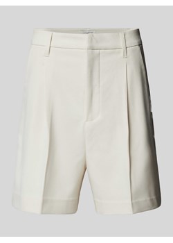 Szorty z kontrafałdami model ‘TAILOR’ ze sklepu Peek&Cloppenburg  w kategorii Spodnie damskie - zdjęcie 170947032