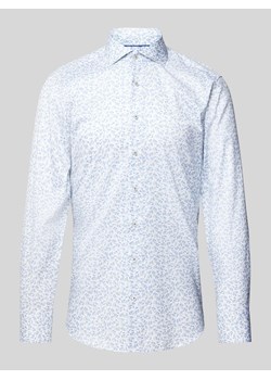 Koszula casualowa o kroju slim fit z kołnierzykiem typu cutaway ze sklepu Peek&Cloppenburg  w kategorii Koszule męskie - zdjęcie 170947131