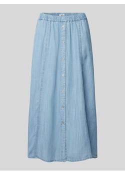 Spódnica jeansowa z listwą guzikową model ‘Lana’ ze sklepu Peek&Cloppenburg  w kategorii Spódnice - zdjęcie 170947141