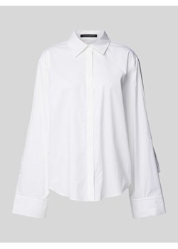 Bluzka z listwa guzikową z plisą ze sklepu Peek&Cloppenburg  w kategorii Koszule damskie - zdjęcie 170947153