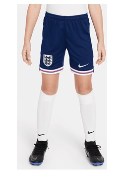 Spodenki piłkarskie dla dużych dzieci Nike Dri-FIT Anglia Stadium 2024 (wersja domowa) – replika - Niebieski ze sklepu Nike poland w kategorii Spodenki chłopięce - zdjęcie 170947403