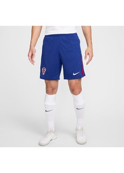 Męskie spodenki piłkarskie Nike Dri-FIT Chorwacja Stadium 2024/25 (wersja domowa/wyjazdowa) (replika) - Niebieski ze sklepu Nike poland w kategorii Spodenki męskie - zdjęcie 170947414