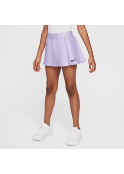 Spódniczka tenisowa dla dużych dzieci (dziewcząt) NikeCourt Dri-FIT Victory - Fiolet ze sklepu Nike poland w kategorii Spódnice dziewczęce - zdjęcie 170947420