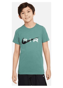 T-shirt dla dużych dzieci (chłopców) Nike Air - Zieleń ze sklepu Nike poland w kategorii T-shirty chłopięce - zdjęcie 170947454