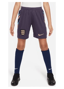 Spodenki piłkarskie dla dużych dzieci Nike Dri-FIT Anglia Stadium 2024 (wersja wyjazdowa) – replika - Fiolet ze sklepu Nike poland w kategorii Spodenki chłopięce - zdjęcie 170947470