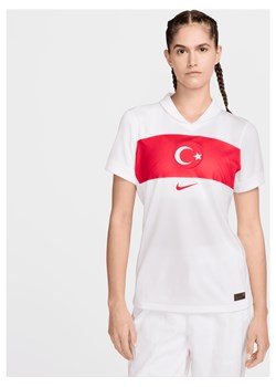 Damska koszulka piłkarska Nike Dri-FIT Turcja Stadium 2024/25 (wersja domowa) (replika) - Biel ze sklepu Nike poland w kategorii Bluzki damskie - zdjęcie 170947473