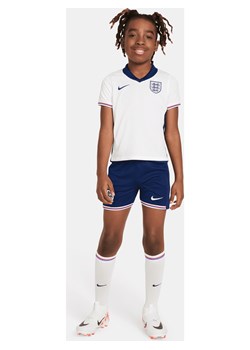 Trzyczęściowy strój piłkarski dla małych dzieci Nike Anglia Stadium 2024 (wersja domowa) – replika - Biel ze sklepu Nike poland w kategorii Komplety dziewczęce - zdjęcie 170947533