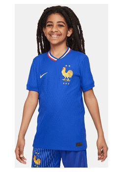 Koszulka piłkarska dla dużych dzieci Nike Dri-FIT ADV Authentic FFF (drużyna męska) Match 2024/25 (wersja domowa) - Niebieski ze sklepu Nike poland w kategorii T-shirty chłopięce - zdjęcie 170947573