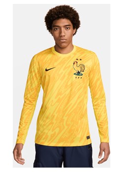 Męska koszulka piłkarska Nike Dri-FIT FFF (drużyna męska) Stadium Goalkeeper 2024/25 – replika - Żółty ze sklepu Nike poland w kategorii T-shirty męskie - zdjęcie 170947574