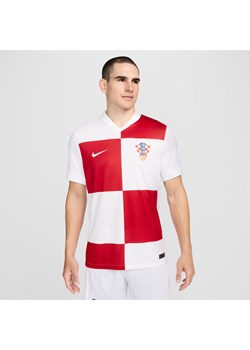 Męska koszulka piłkarska Nike Dri-FIT Chorwacja Stadium 2024/25 (wersja domowa) (replika) - Biel ze sklepu Nike poland w kategorii T-shirty męskie - zdjęcie 170947662