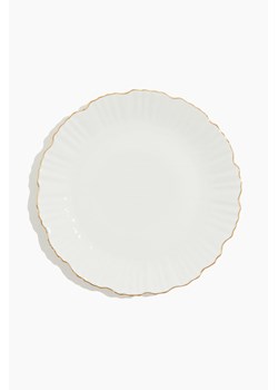 H & M - Porcelanowy talerz - Biały ze sklepu H&M w kategorii Talerze - zdjęcie 170948561