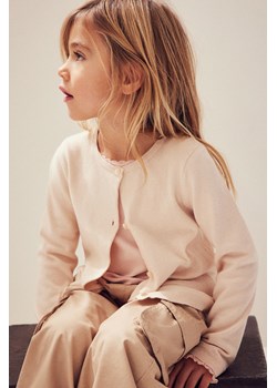 H & M - Bawełniany kardigan - Beżowy ze sklepu H&M w kategorii Swetry dziewczęce - zdjęcie 170948670